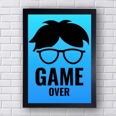 Quadro Decorativo Gamer Mod 85 21x30cm - Sempre Viva Home Decor Imagem de Quadro Decorativo Gamer Mod 85 21x30cm