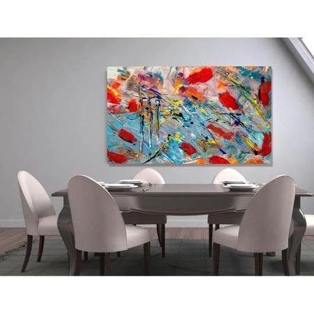 Imagem de Quadro Decorativo Grande Abstrato Undercover - 120x60cm