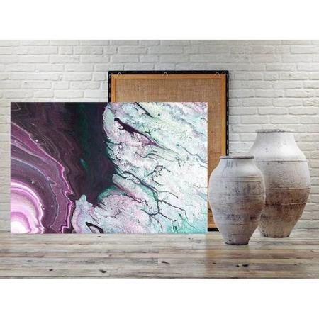Imagem de Quadro Decorativo Grande Contemporâneo Abstrato Lilac - 120x60cm