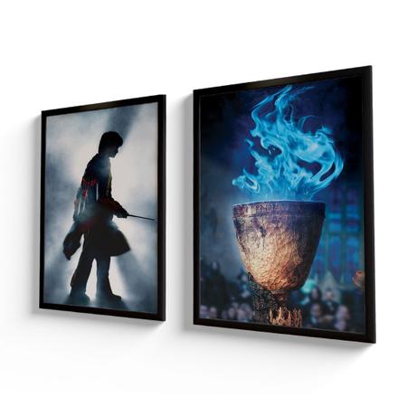 Quadro decorativo Feitiços Harry Potter