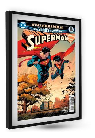 Quadro Decorativo Filmes Desenho Herois Superman Decorar