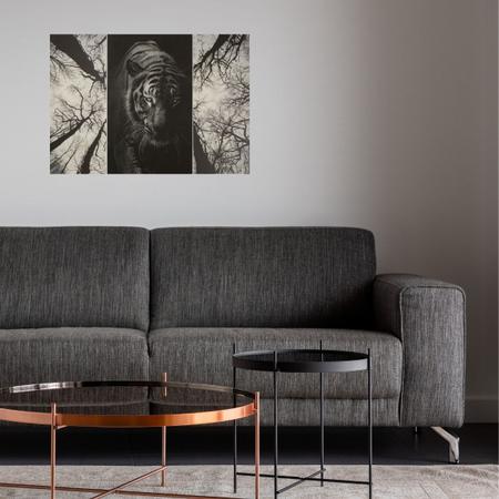 Quadro Decorativo Grande Para Sala Moderna Escritório Tigre