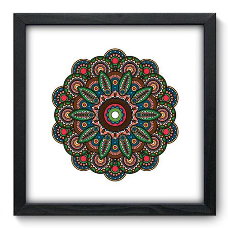 Imagem de Quadro Decorativo - Mandala - 33cm x 33cm - 115qddp