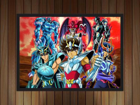 Quadro Decorativo Get Backers Anime Desenho Com Moldura - Vital