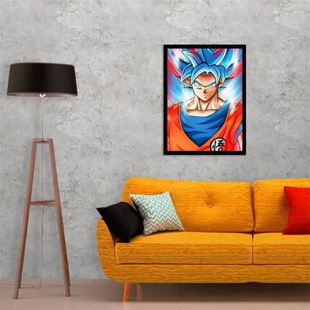 Quadro Decorativo Desenho Personagem Dragon Ball Z