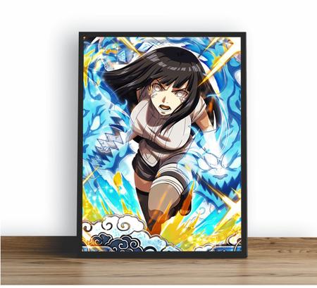 Quadro Decorativo Poste Hinata Hyuga Naruto Shippuden - Quadros A+ Imagem de Quadro Decorativo Poste Hinata Hyuga Naruto Shippuden