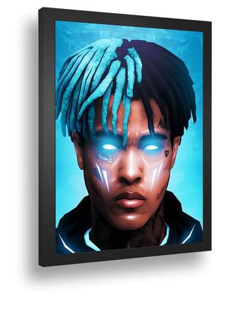 Quadro Decorativo Poste Xxx Tentacion Artwork Ssj Classico - Quadros A+ Imagem de Quadro Decorativo Poste Xxx Tentacion Artwork Ssj Classico
