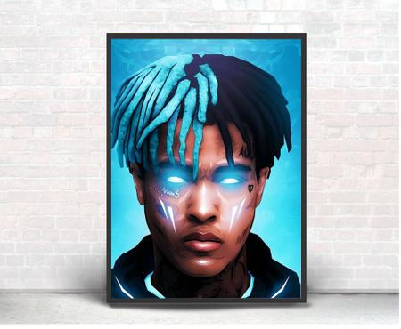 Quadro Decorativo Poste Xxx Tentacion Artwork Ssj Classico - Quadros A+ Imagem de Quadro Decorativo Poste Xxx Tentacion Artwork Ssj Classico