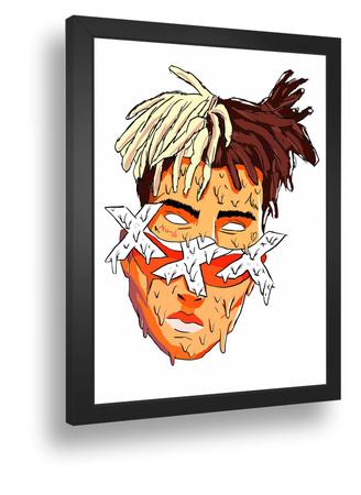 Quadro Decorativo Poste Xxx Tentacion Lil Pump Moonligth - Quadros A+ Imagem de Quadro Decorativo Poste Xxx Tentacion Lil Pump Moonligth