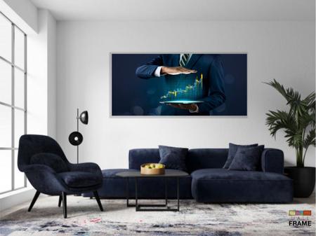 Imagem de Quadro Decorativo Sala Quarto Escritório Empreendedorismo em Tecido Canvas 130x60