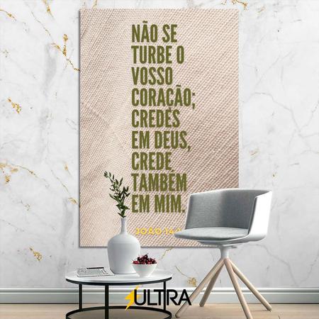 Imagem de Quadro Decorativo Tema Religioso Grande 90x60cm