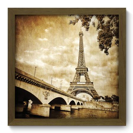 Imagem de Quadro Decorativo - Torre Eiffel - 33cm x 33cm - 012qdmm