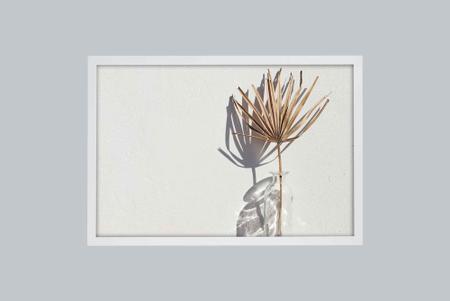 Quadro Decorativo Vaso De Vidro Minimalista - RSM Molduras Imagem de Quadro Decorativo Vaso De Vidro Minimalista