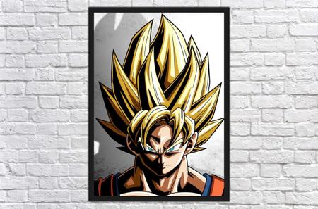 Quadro Decorativo Dragon Ball Goku Desenho Anime Tt03 - Vital Printer Do  Brasil - Quadro Decorativo - Magazine Luiza