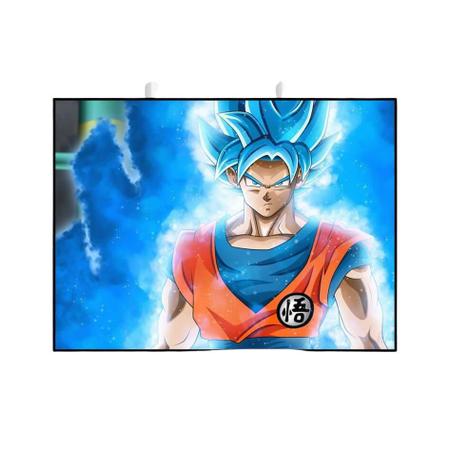 Quadro Dragon Ball Super - Goku Mod.31 (Ssj Blue) - Kiwy - Quadro