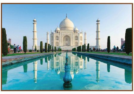 Imagem de Quadro em Canvas Taj Mahal
