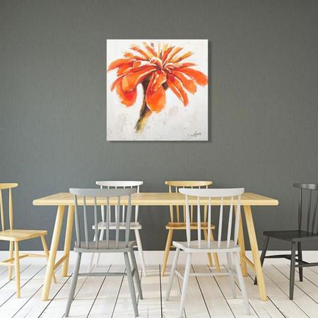 Imagem de Quadro em Tela 100x100cm Floral Decore Pronto