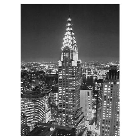 Imagem de Quadro em Tela Decorativa Chrysler Building Nova York Decore Pronto