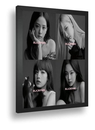 Quadro emoldurado Poster Blackpink K-Pop Cantoras - Quadros A+ Imagem de Quadro emoldurado Poster Blackpink K-Pop Cantoras