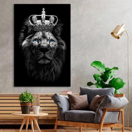 Quadro Leão Rei