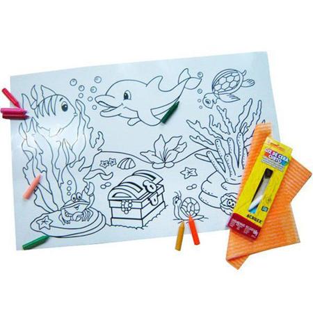 Imagem de Quadro Mágico - Fundo do Mar - Kits for Kids