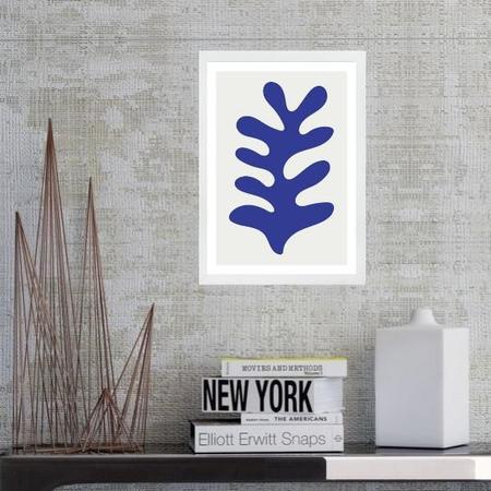 Imagem de Quadro Matisse Blue Nudes Leaf 33X24Cm - Com Vidro