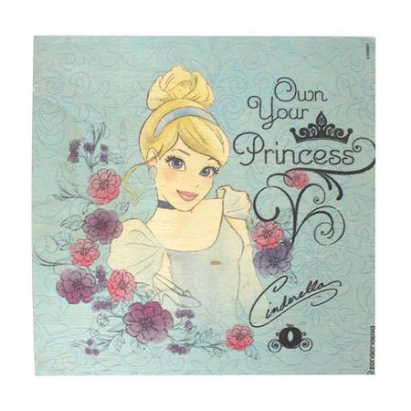 Imagem de Quadro MDA Cinderella Princesas Disney 20x20cm