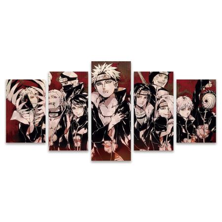 60 Adesivos Naruto Akatsuki, Adesivo Anime Naruto, Decoração de