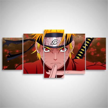 Desenhos Naruto Uzumaki Feito a Mão - Objetos de decoração