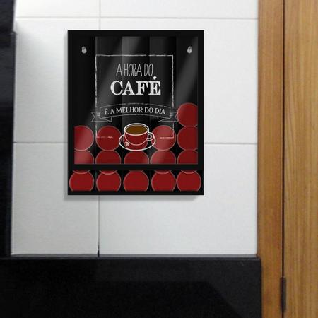 Imagem de Quadro para Cápsulas de Café - Hora do Café - Geguton