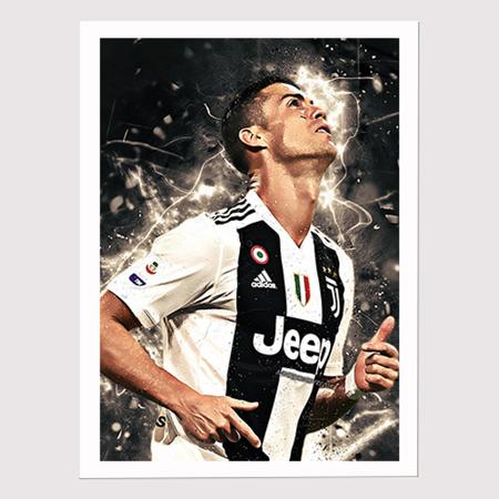 Placas Quadros Decorativos Do Cristiano Ronaldo Cr7 em Promoção na