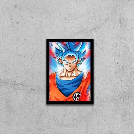 Quadro Decorativo Dragon Ball Z Goku Super Sayajin 5 Peças - Quadro  Decorativo - Magazine Luiza