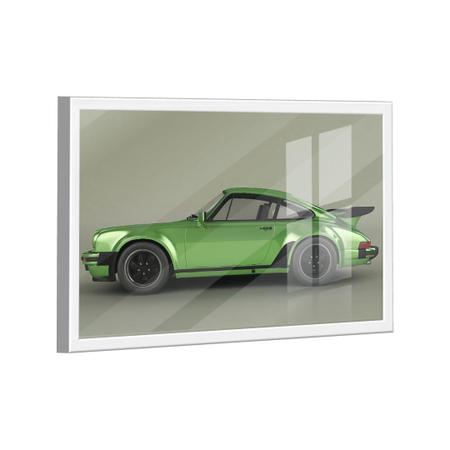 Imagem de Quadro Porsche 911 Verde Metálico Lado -- BR ARTES