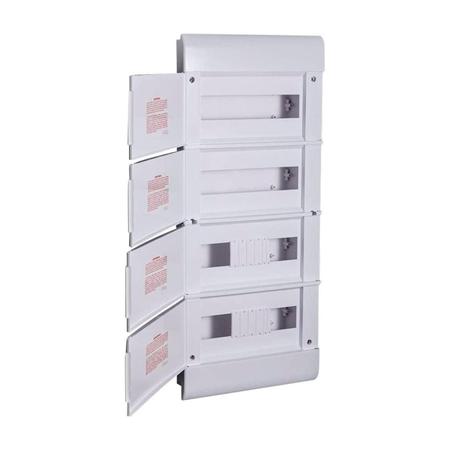 Quadro Porta Opaca - Ouro Box 48 Din - Steck Imagem de Quadro Porta Opaca - Ouro Box 48 Din - Steck