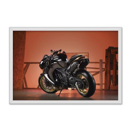 Quadro decorativo A3 Moto esportiva