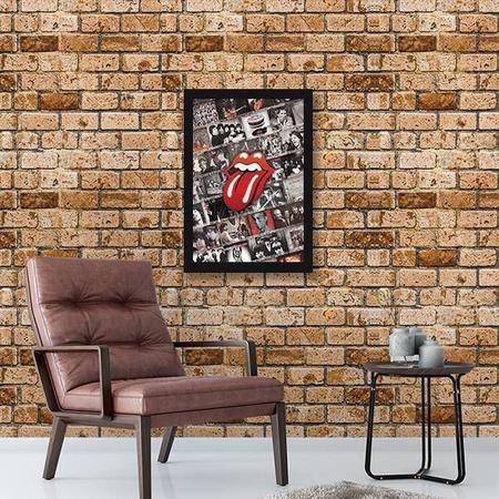 Imagem de Quadro Rolling Stones 24x18cm - com vidro