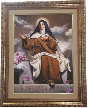 Imagem de Quadro Santa Teresa Jesus Dos Andes, Mod.01  53x43cm Angelus