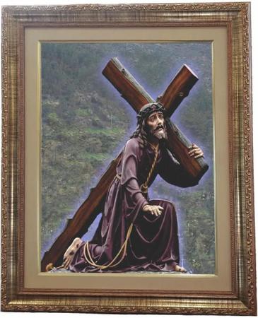 Imagem de Quadro Senhor Jesus Dos Passos, Mod.01, Tam.53X43cm. Angelus