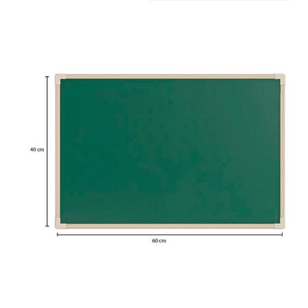 Imagem de Quadro Verde Madeira Neo stalo - 60x40 cm (REf. 9321) - STALO