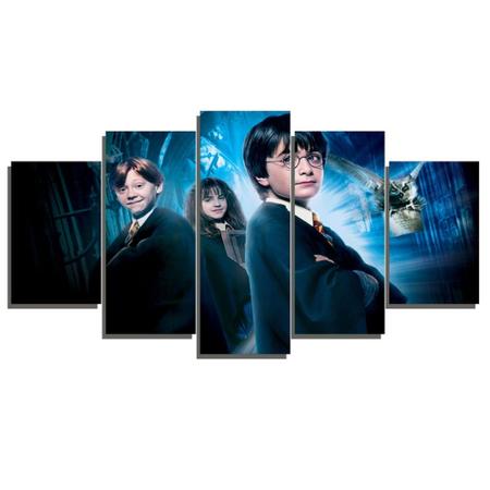 Quadro Decorativo Emoldurado Filme Harry Potter e a Pedra