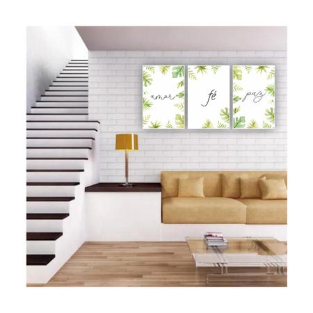 Quadro Decorativo Flor de Algodão Paz - Art Creative Quadros