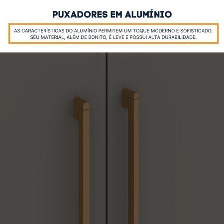 Imagem de Quarto Casal Completo Guarda Roupa 6 Portas com Cômoda Cama e Cabeceira Tcil Móveis
