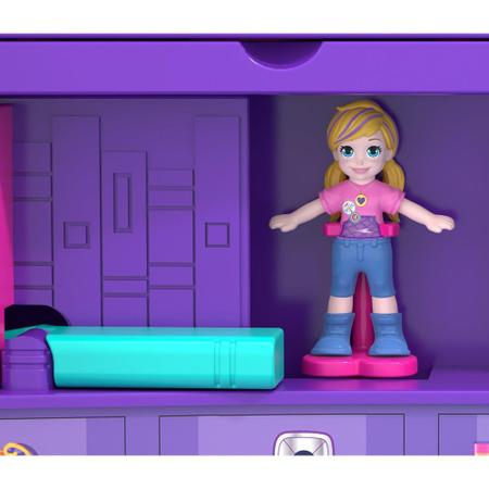 Polly Pocket Quarto Transformável Da Polly - Mattel