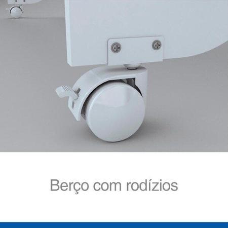 Imagem de Quarto de Bebê Completo com Guarda-Roupa 3 Portas, Cômoda e Berço Mini Cama Benjamin Espresso Móveis