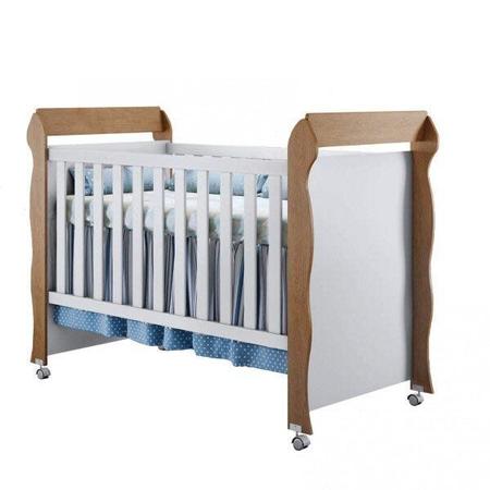 Imagem de Quarto de Bebê Completo Guarda-Roupa 3 Portas, Cômoda e Berço Mirelle Carolina Baby