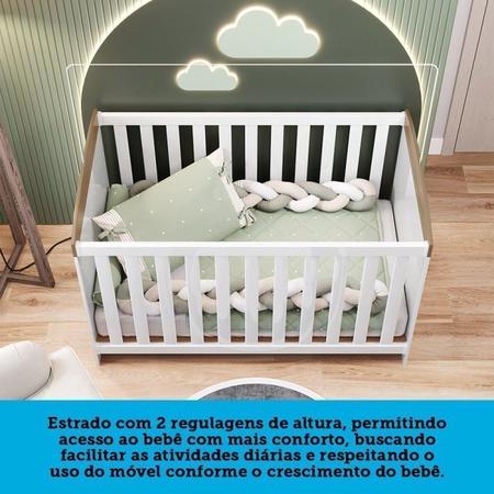 Quarto de Bebê Berço Americano Guarda Roupa e Cômoda com Janelas Retângulo  100% MDF Ayla - Espresso Móveis - Quarto de Bebê Completo - Magazine Luiza