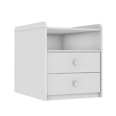 Quarto de Bebê Lívia com Berço Multifuncional Selena Branco Brilho - Phoenix - Phoenix Baby Imagem de Quarto de Bebê Lívia com Berço Multifuncional Selena Branco Brilho - Phoenix