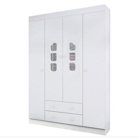 Quarto de Bebê Lívia com Berço Multifuncional Selena Branco Brilho - Phoenix - Phoenix Baby Imagem de Quarto de Bebê Lívia com Berço Multifuncional Selena Branco Brilho - Phoenix