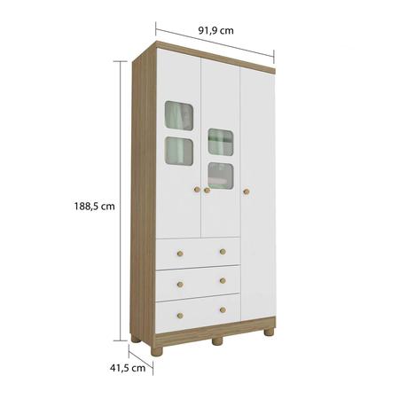 Imagem de Quarto Infantil Uli Montessoriana Completo Peroba Móveis