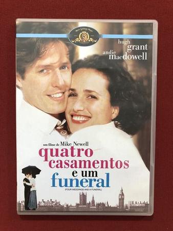 Imagem de Quatro Casamentos e Um Funeral dvd original lacrado